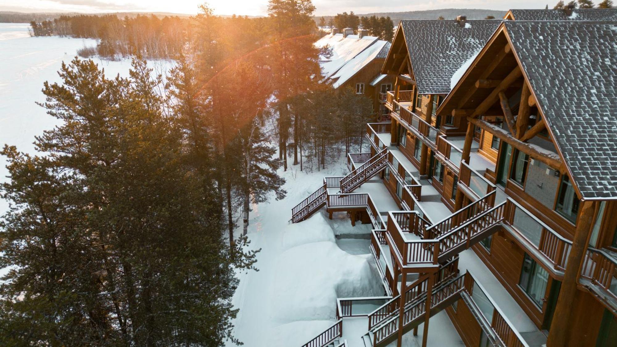 Saint-Michel Auberge Du Lac Taureau מראה חיצוני תמונה