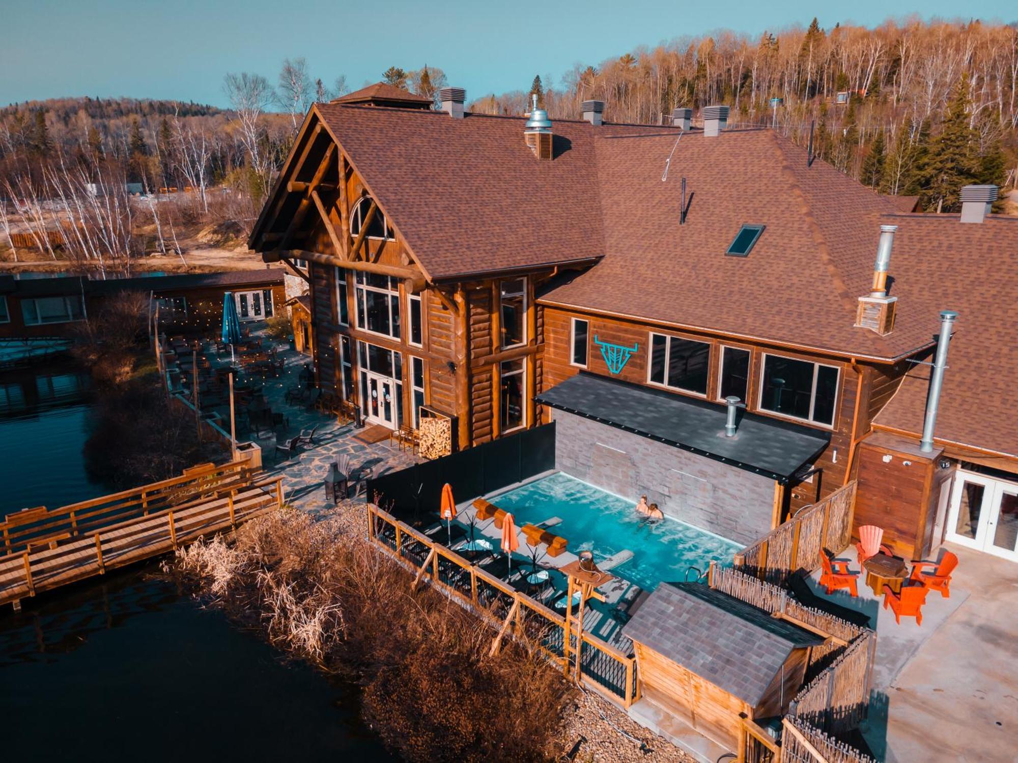 Saint-Michel Auberge Du Lac Taureau מראה חיצוני תמונה