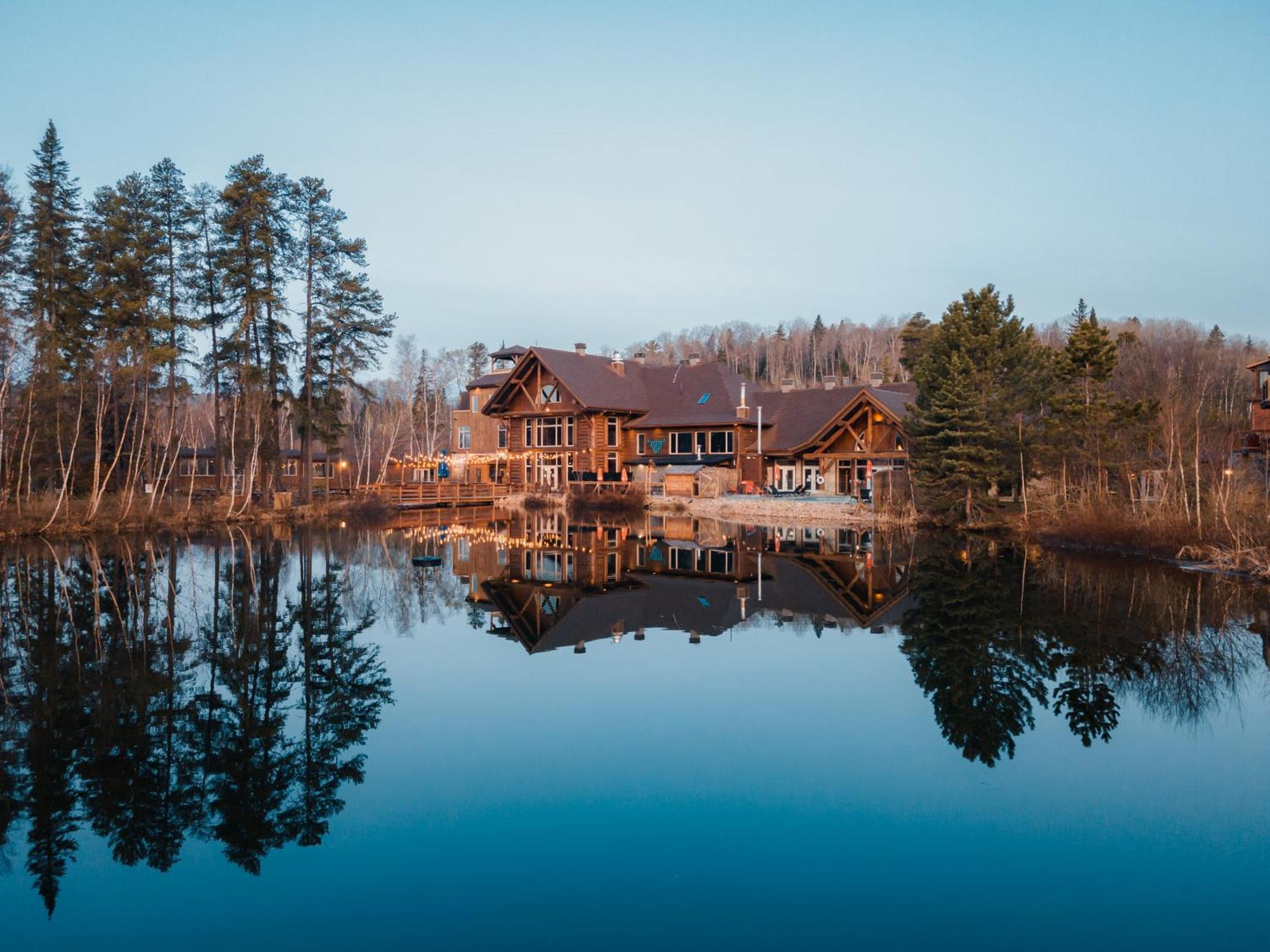 Saint-Michel Auberge Du Lac Taureau מראה חיצוני תמונה