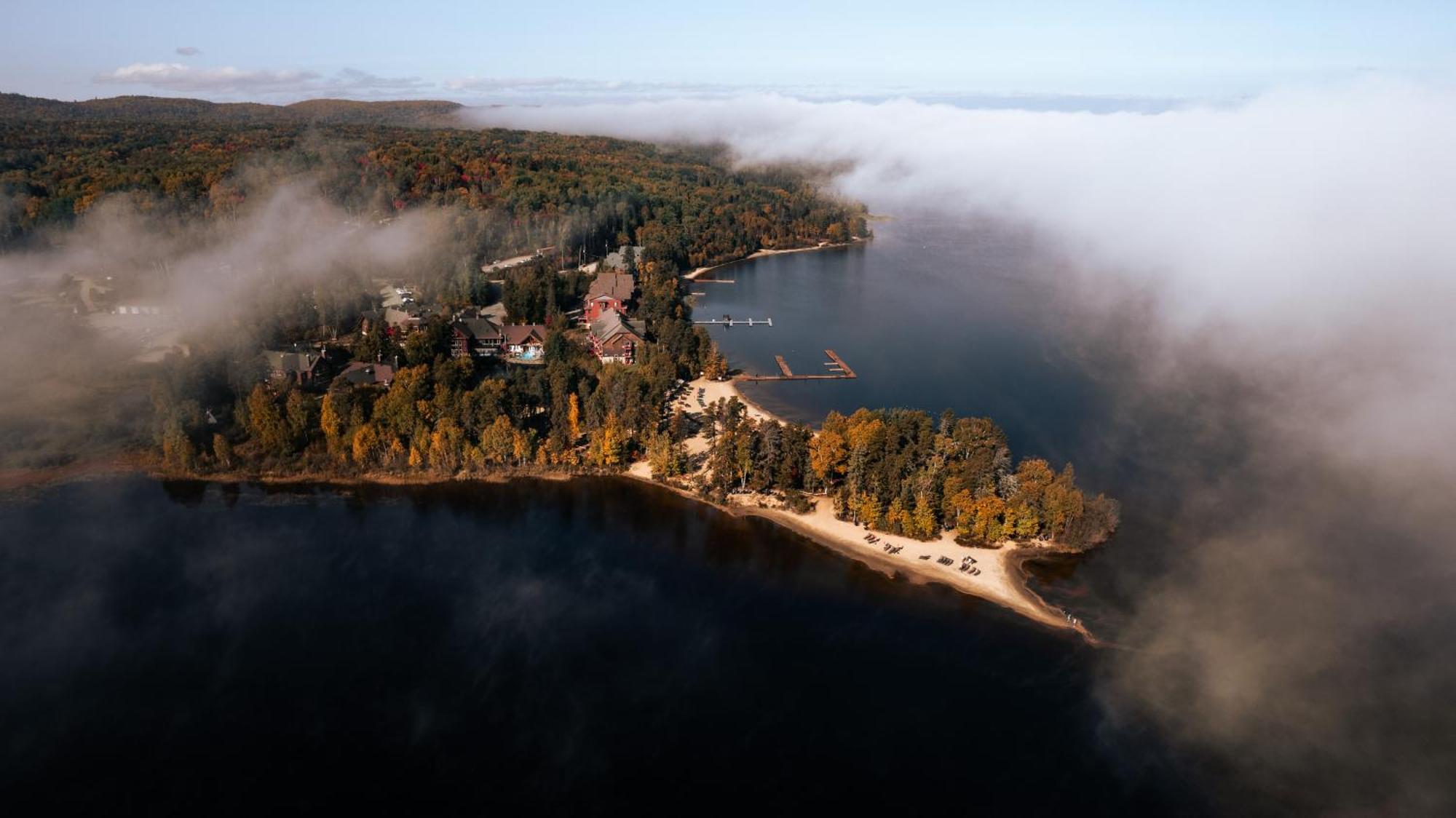 Saint-Michel Auberge Du Lac Taureau מראה חיצוני תמונה